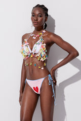 Yitro Halter Neck Chain Top