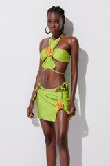 Ylfa Flower Three Piece Swimwear