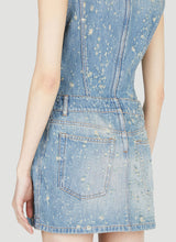 Tunic Mini Dress in Blue