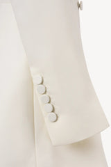 darlene a-line Blazer mini Dress in beige