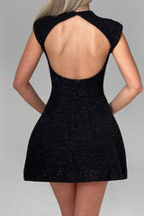 Blake Mini Dress - Black