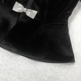 victoria cut out bow mini dress set in black