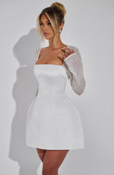 alberta Mini Dress - Ivory