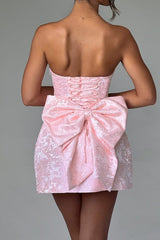 Elenora Mini Dress - Blush