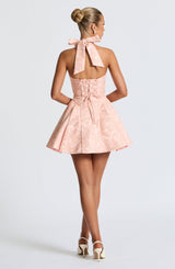 Jocelyn Mini Dress - Soft Peach