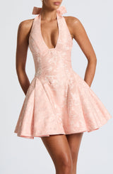 Jocelyn Mini Dress - Soft Peach