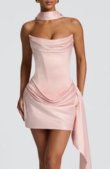 leona Mini Dress - Blush