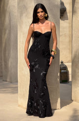 Nefertiti Maxi Dress - Black