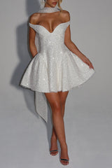 claire Mini Dress - Ivory