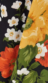 FLORAL-PRINT TIE STRAP DRESS IN LUISA DRESS STYLE OF CB 