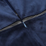 LONG SLEEVES BODYCON MIDI DRESS IN BLUE styleofcb 