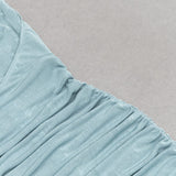 CORSET STRAPLESS MIDI DRESS IN MINT GREEN DRESS styleofcb 