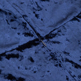 VELVET HALTER SEXY WAIST MIDI DRESS IN NAVY styleofcb 