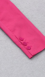 BARBIE PINK DRAWSTRING SLING SHORT SKIRT SUIT styleofcb 