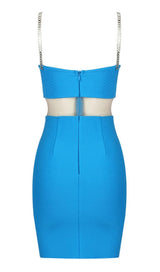 TWO PIECE SUIT MINI DRESS IN BLUE Dresses styleofcb 