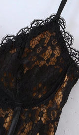 LACE SLEEVELESS MINI DRESS Dresses styleofcb 