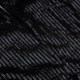 VELVET SEQUIN CUT-OUT FLOOR-LENGTH JUMPSUIT IN BLACK styleofcb 