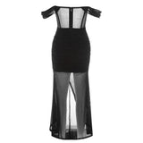 LACE BANDEAU RUCHED DRESS IN BLACK DRESS styleofcb 