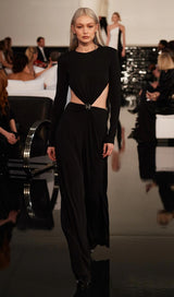 LONG SLEEVES JUMPSUIT IN BLACK Dresses styleofcb 