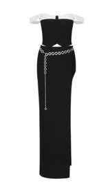 STRAPLESS MAXI DRESS TWO PIECE SET Dresses styleofcb 