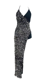 SEQUIN BANDAGE BACKLESS MINI DRESS Dresses styleofcb 