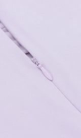 PLUS SIZE RUCHED MINI DRESS IN PURPLE Dresses styleofcb 