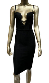 STRAP BACKLESS MINI DRESS IN BLACK Dresses styleofcb 