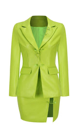 LONG SLEEVES V NECK TWO PIECE SET styleofcb 