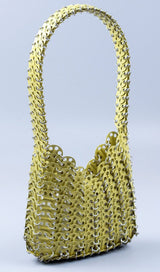 CHAINMAIL BAG IN GREEN Bags styleofcb 