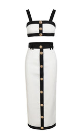 BANDAGE MAXI DRESS TWO PIECE SET Dresses styleofcb 