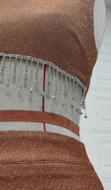 TWO-PIECE MINI DRESS IN GREEN DRESSES styleofcb 