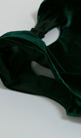 TWO-PIECE MINI DRESS IN GREEN DRESSES styleofcb 