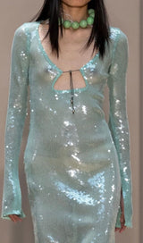 ETTELE MAXI DRESS IN LIGHT MINT Party Dress styleofcb 