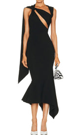 BACKLESS CUT OUT CORSET DRESS IN BLACK DRESS styleofcb 