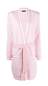 LONG SLEEVES PATTERN COAT styleofcb XS PINK 