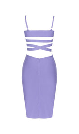 BANDAGE STRAPPY WAIST-TIGHTENING MIDI DRESS styleofcb 