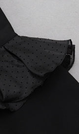 HALTER BANDAGE MIDI DRESS IN BLACK Dresses styleofcb 