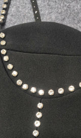 DIAMANTE BANDAGE MINI DRESS Dresses styleofcb 