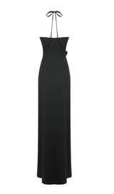BANDAGE CUT OUT MAXI DRESS IN BLACK Dresses styleofcb 