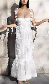 FLOWER MERMIAID MAXI DRESS Dresses styleofcb 