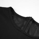 DROPPED WAIST RUCHED MAXI DRESS IN BLUE DRESS styleofcb 