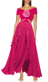 ROSE FLOWER ONE-PIECE SWIMSUIT styleofcb 