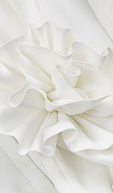 BANDAGE CUT OUT MAXI DRESS IN WHITE Dresses styleofcb 