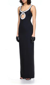 CTYSTAL MAXI DRESS IN BLACK Dresses styleofcb 