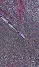 PURPLE OFF SHOULDER MINI DRESS styleofcb 