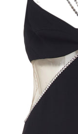 SLEEVELESS MAXI DRESS IN BLACK styleofcb 