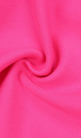 CUT OUT STRAP MINI DRESS IN PINK styleofcb 