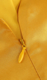 SATIN SLEEVELESS SLIP MAXI DRESS IN HONEYCOMB styleofcb 