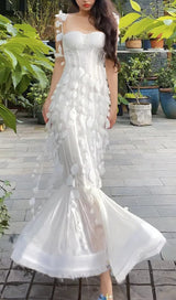 FLOWER MERMIAID MAXI DRESS Dresses styleofcb 