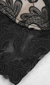 TWO-PIECE LACE BANDAGE MINI DRESS IN BLACK Dresses styleofcb 